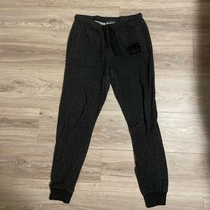 Roots Salt and Pepper Tapered Track Pants